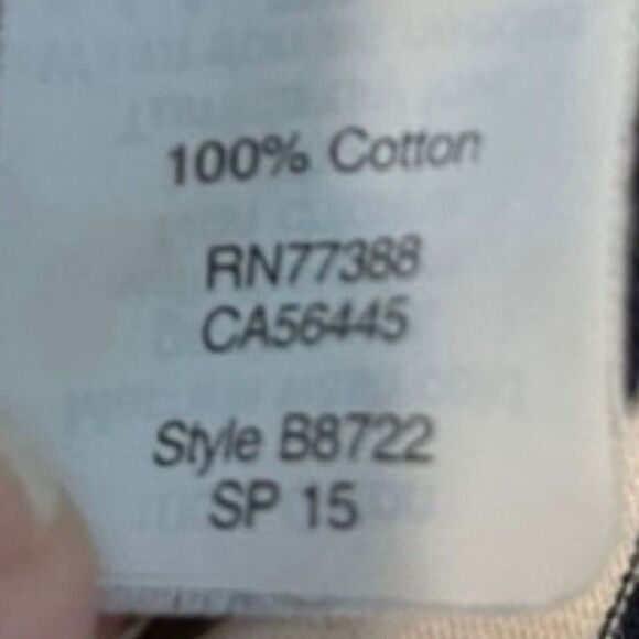 J. Crew Striped Boat Neck Tee Ivory Navy Blue Knit Long Sleeves Classic XXS - Picture 5 of 5